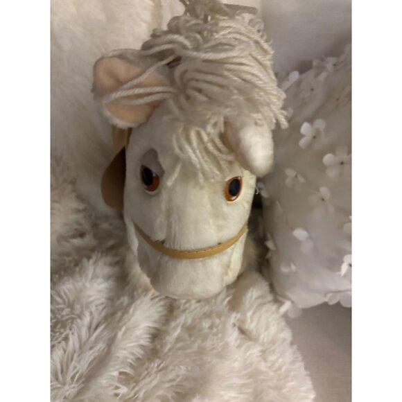 Vintage Cabbage Patch Kids Show Horse Plush Soft Stuffed Animal Saddle - Picture 11 of 16